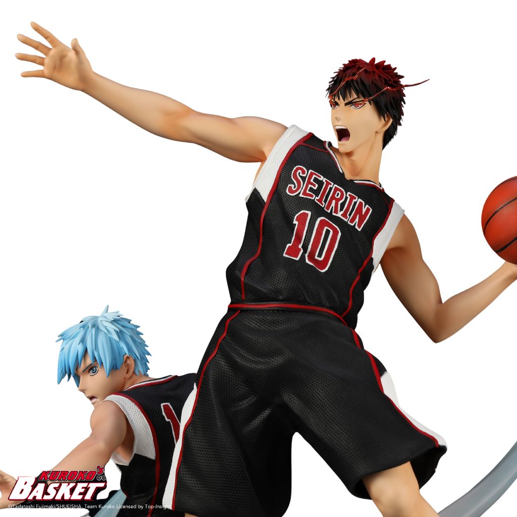 Figurine Tetsuya Kuroko & Taiga Kagami - Version maillot noir - secondaire-5