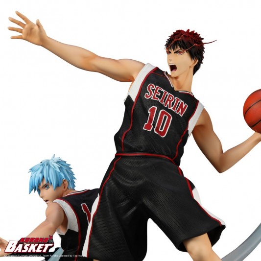 Figurine Tetsuya Kuroko & Taiga Kagami - Version maillot noir - secondaire-5