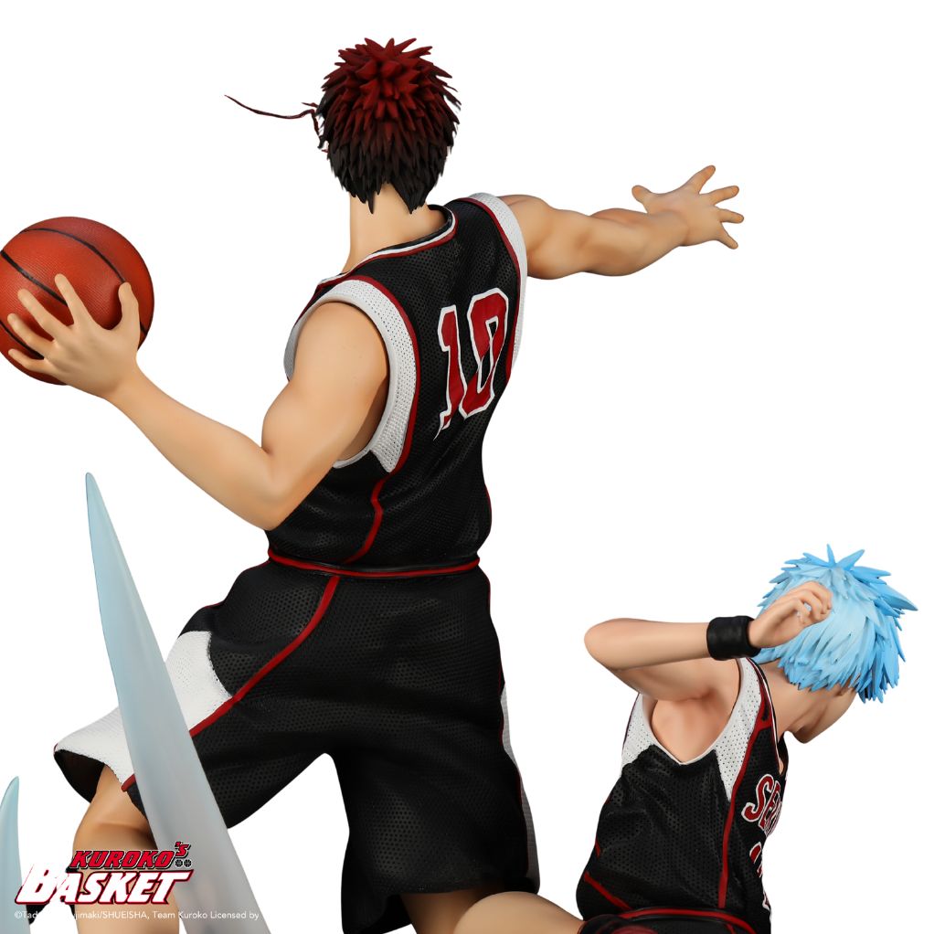 Figurine Tetsuya Kuroko & Taiga Kagami - Version maillot noir - secondaire-8