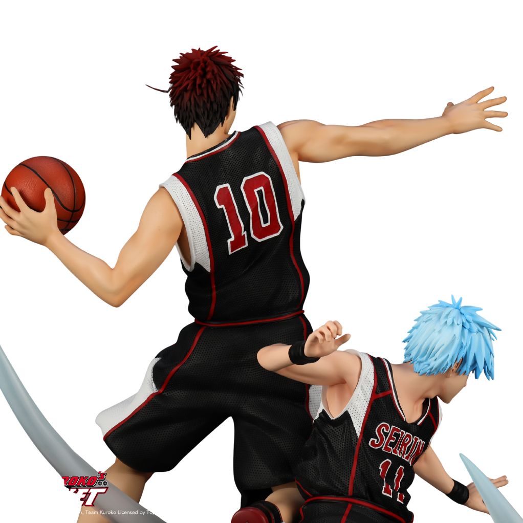 Figurine Tetsuya Kuroko & Taiga Kagami - Version maillot noir - secondaire-9