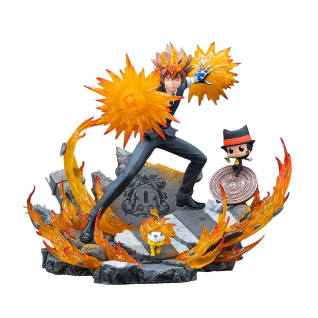 Figurine Reborn! - Tsuna, Reborn et Natsu - secondaire-1