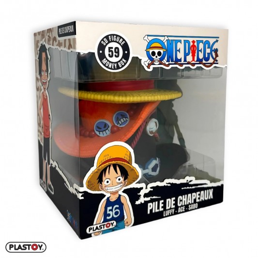 Tirelire pile de chapeau One piece - secondaire-3