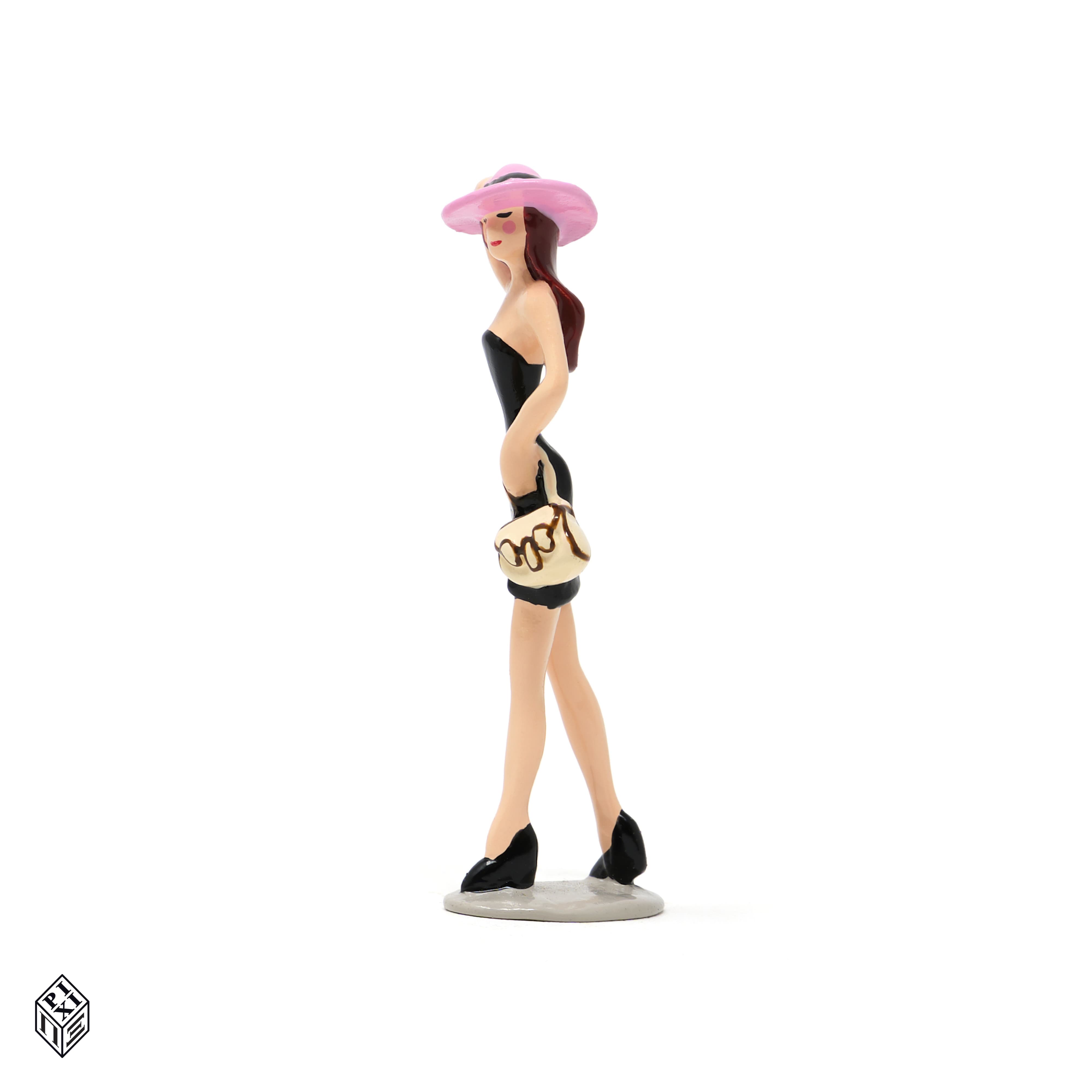 Pixi Les Parisiennes - Elégante au chapeau - secondaire-1
