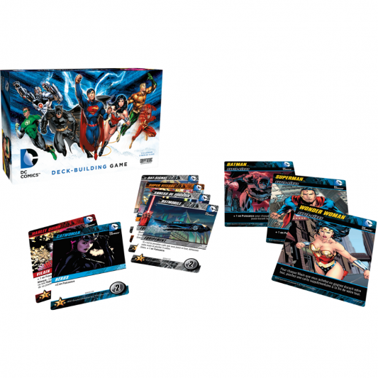 DC Comics - Deck Building, jeu de base - secondaire-1