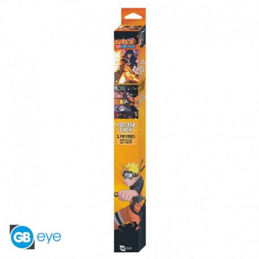 Set Naruto - 2 Chibi posters - Groupes - secondaire-3