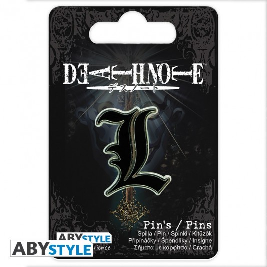 DEATH NOTE - Pin's L - secondaire-4