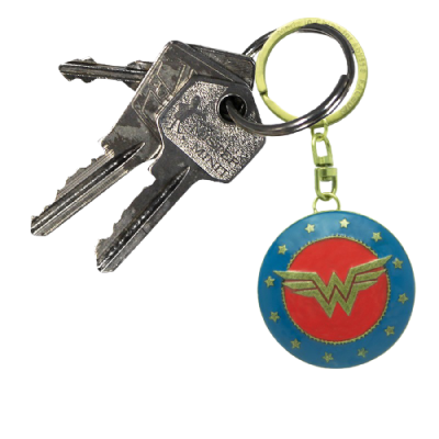 Porte-clés 3D Bouclier Wonder Woman - secondaire-2
