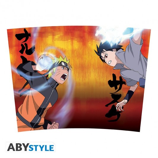 Mug de voyage Naruto Vs Sasuke - Naruto Shippuden - secondaire-1