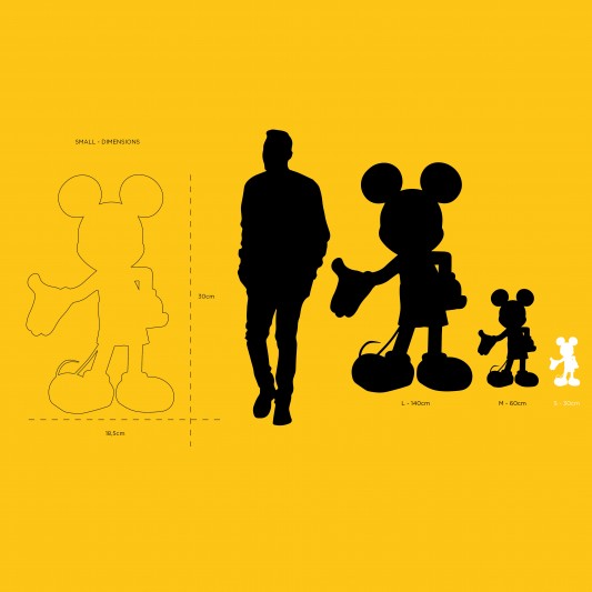 Figurine Mickey Kamo Small - Jean-Charles de Castelbajac - secondaire-4