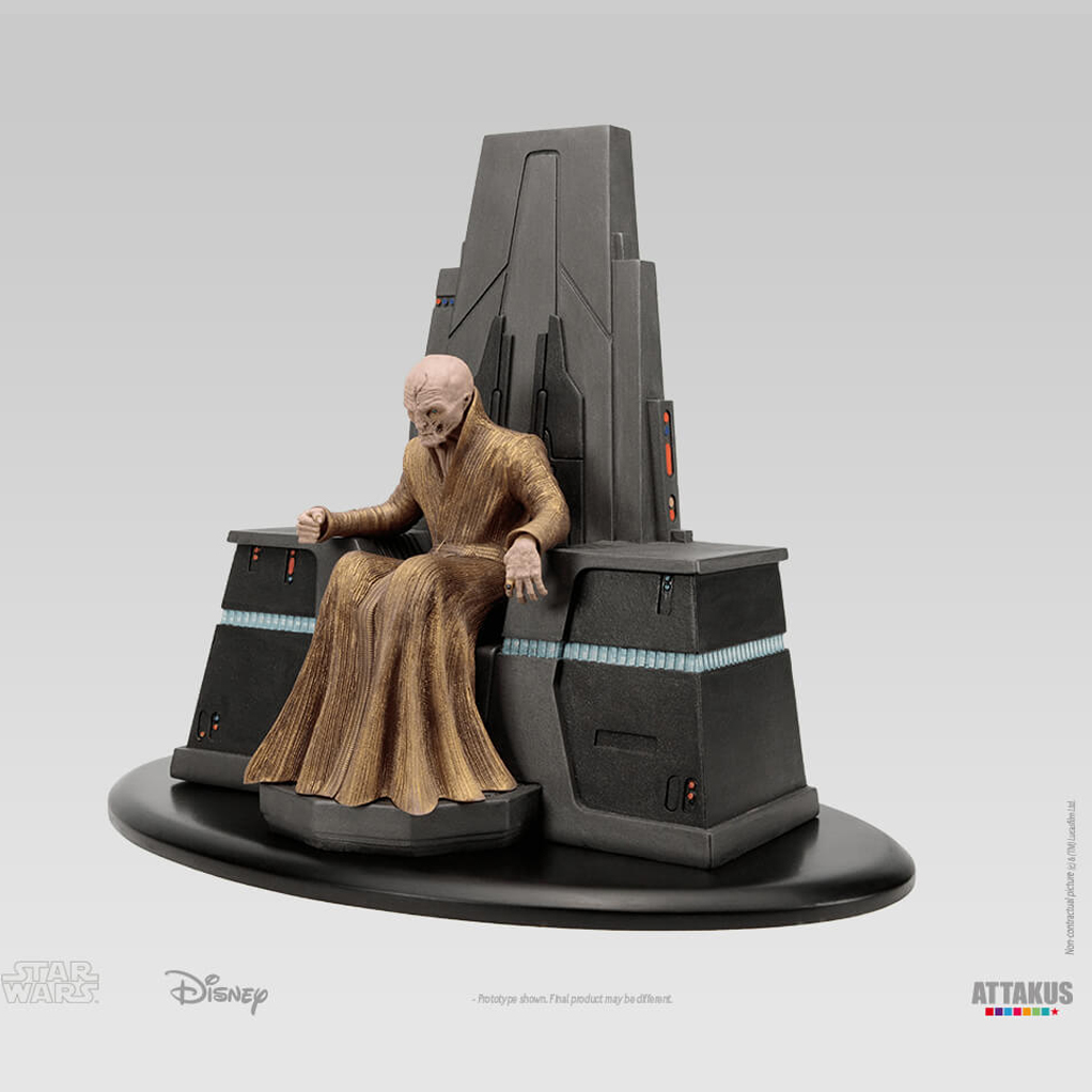 Figurine Star Wars Snoke sur son trône - secondaire-1