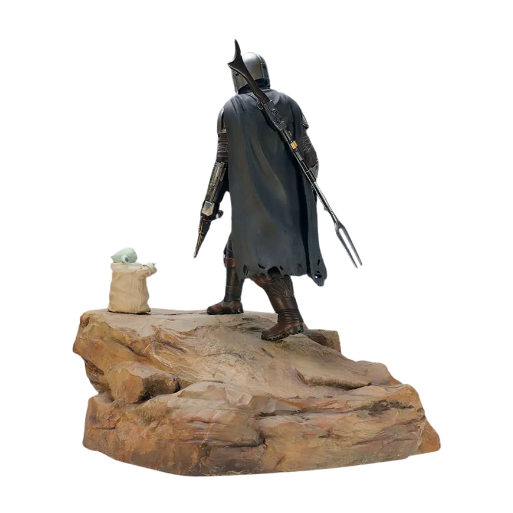 Figurine Star Wars - The Mandalorian & Grogu 1/5e – Diorama Collector Ultra Limité - secondaire-2