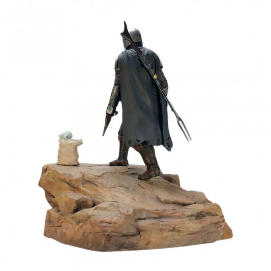 Figurine Star Wars - The Mandalorian & Grogu 1/5e – Diorama Collector Ultra Limité - secondaire-2