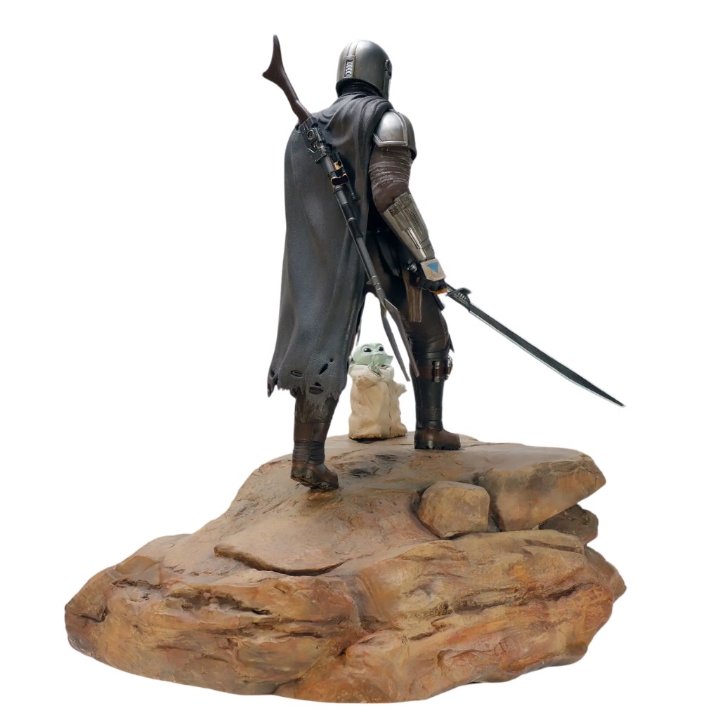 Figurine Star Wars - The Mandalorian & Grogu 1/5e – Diorama Collector Ultra Limité - secondaire-3