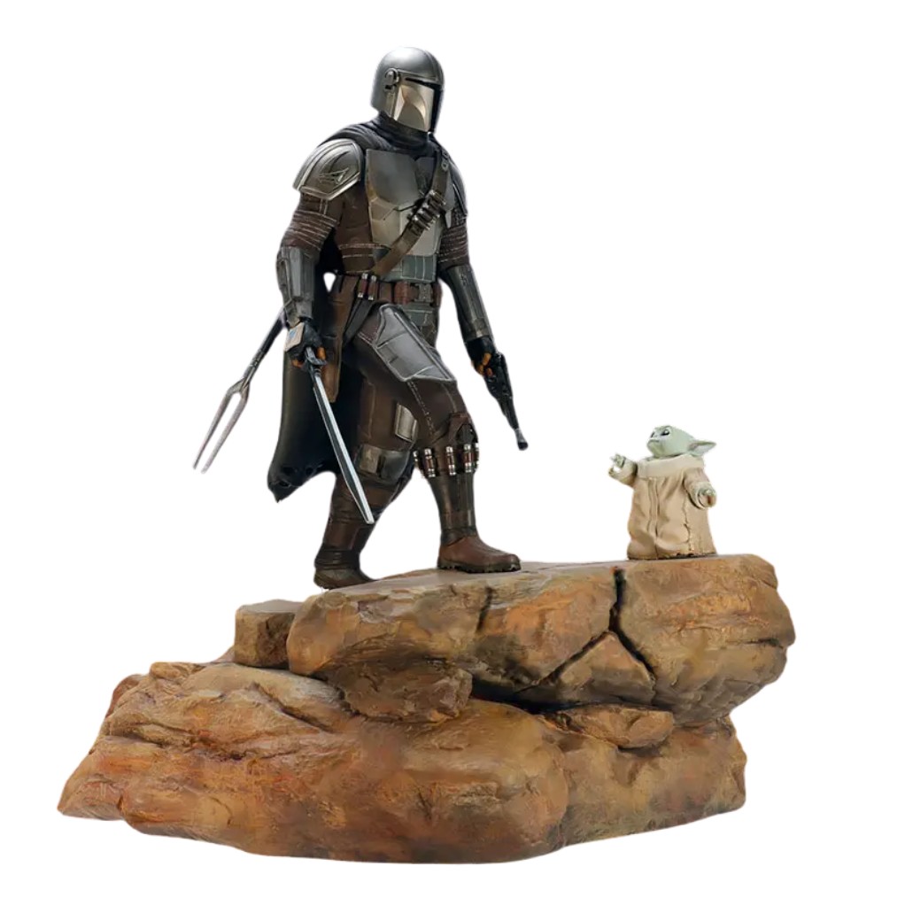 Figurine Star Wars - The Mandalorian & Grogu 1/5e – Diorama Collector Ultra Limité - secondaire-6