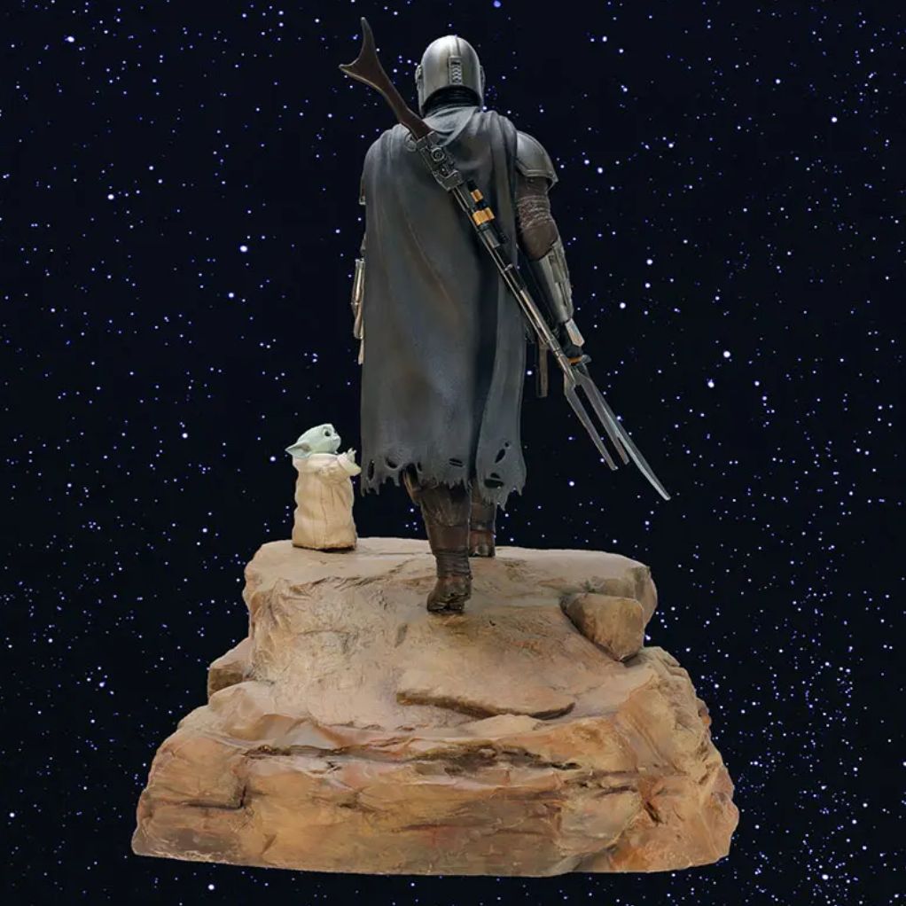Figurine Star Wars - The Mandalorian & Grogu 1/5e – Diorama Collector Ultra Limité - secondaire-7