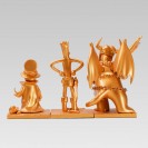 Figurines, Coffret Donjon, 3 personnages par Trondheim et Sfar, monochrome OR - secondaire-1