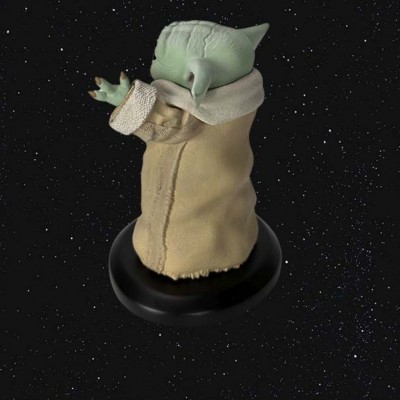 Figurine Star Wars - Grogu Happy - The Mandalorian - secondaire-4