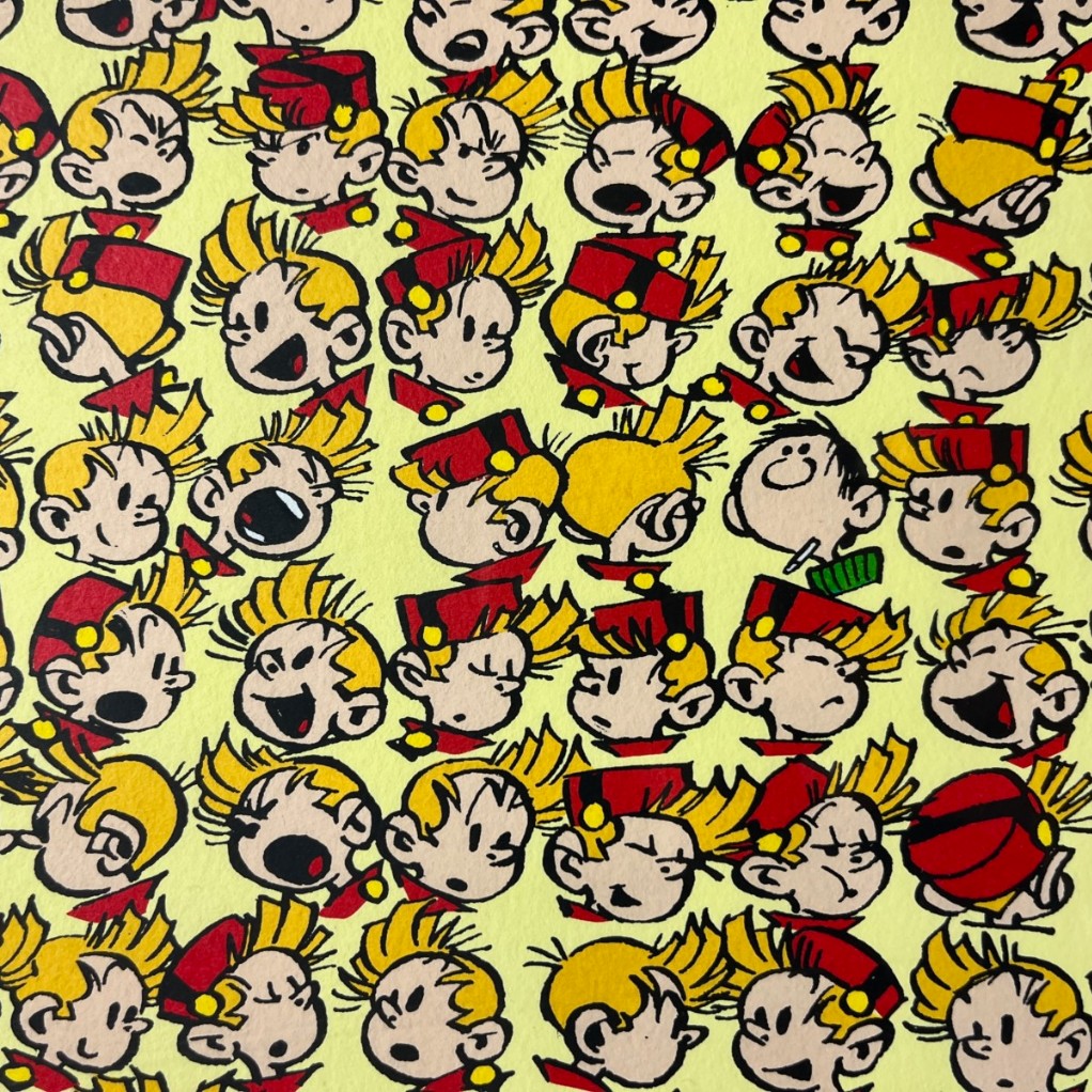 FRNS-AFFICHE 1000 TETES DE SPIROU - secondaire-2