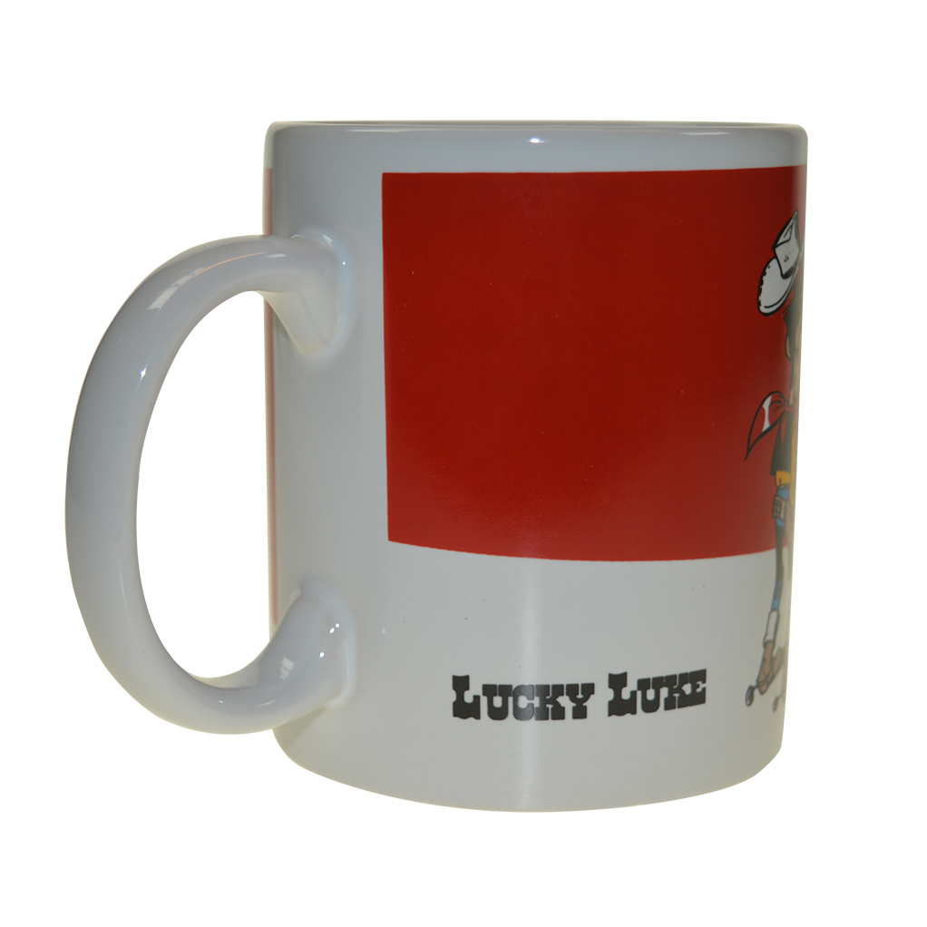 MUG BLANC, FRISE LUCKY LUKE - secondaire-1