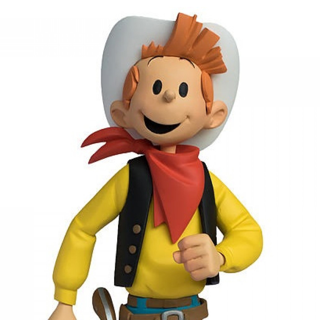 FIGURINE-SPIROU-HOMMAGE LUCKY LUKE - secondaire-1