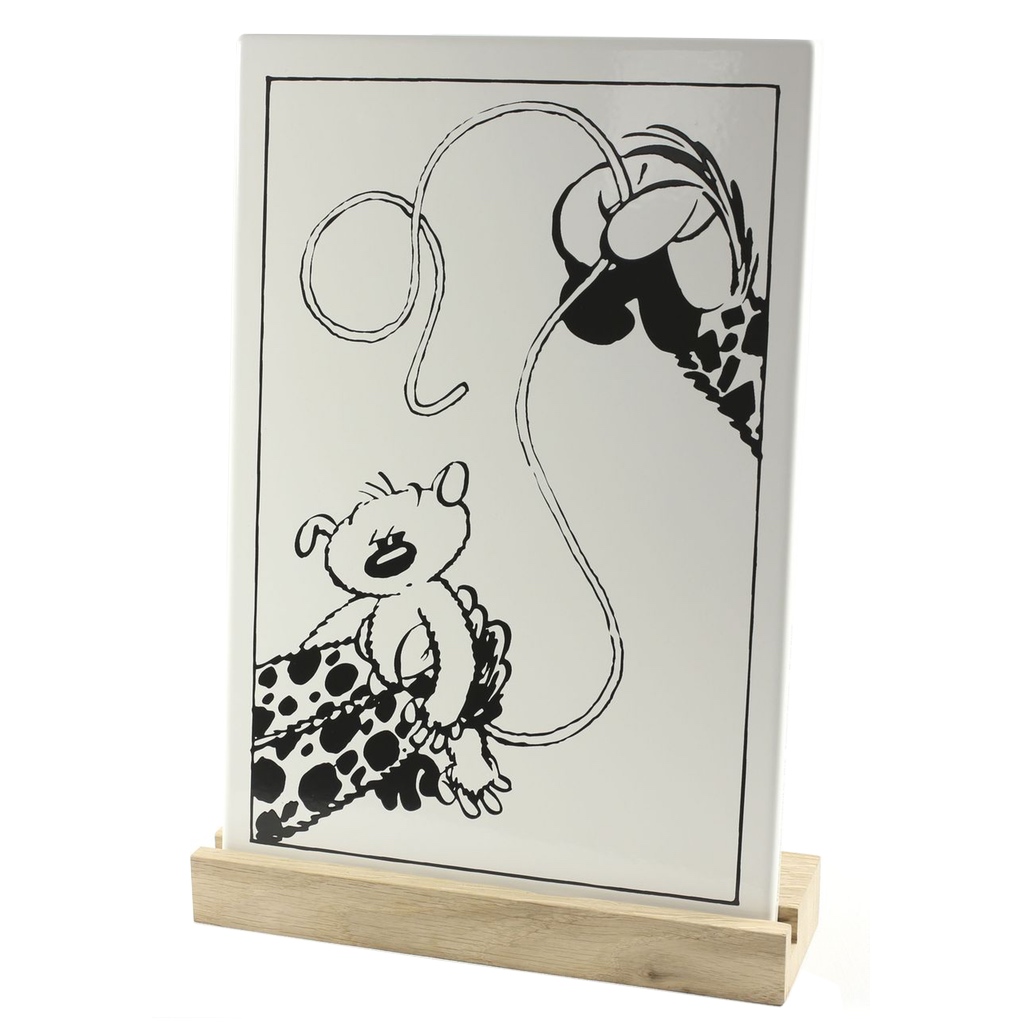 PLAQUES EMAILLEES - LE NID DES MARSUPILAMIS - secondaire-4