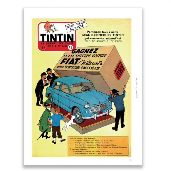 La grande aventure du journal Tintin version luxe