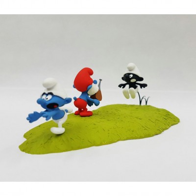 FRNS - Figurine - La chasse du Schtroumpf Noir - secondaire-1