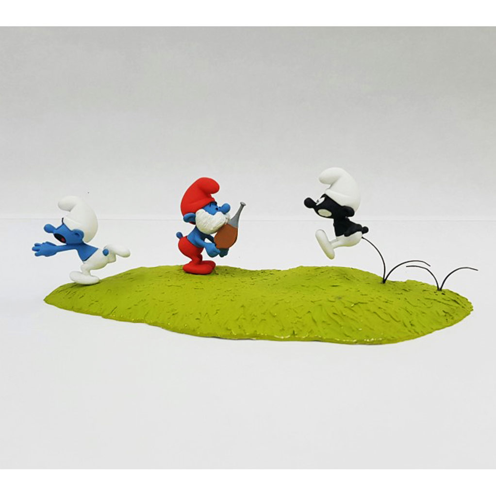 FRNS - Figurine - La chasse du Schtroumpf Noir - secondaire-2