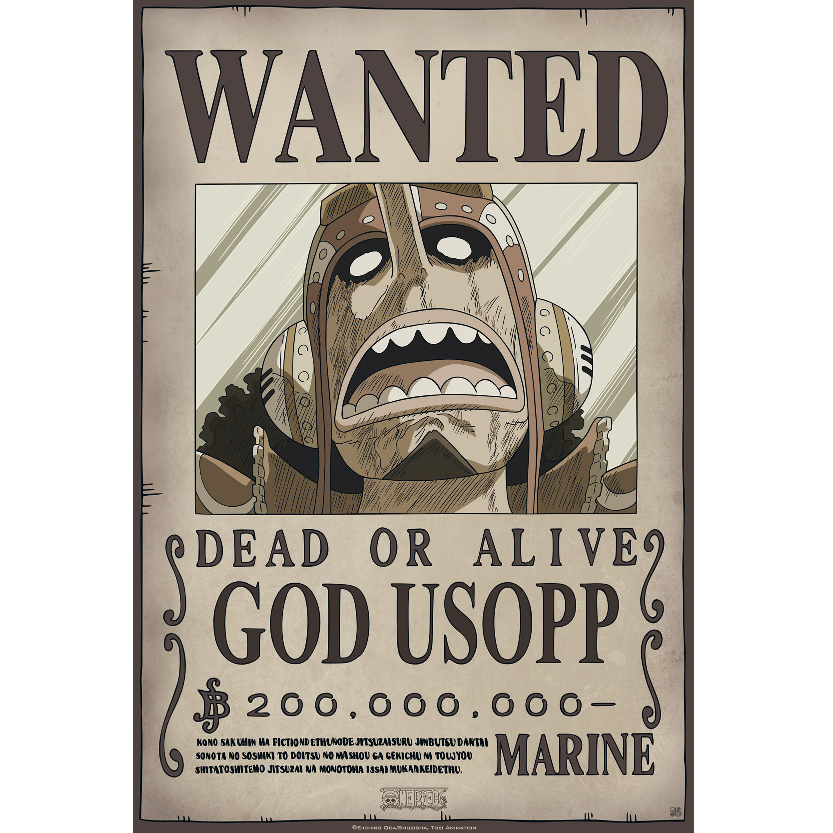 Pack 9 Posters Wanted : Équipage de Luffy - One Piece - secondaire-5