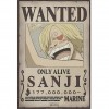 Pack 9 Posters Wanted : Équipage de Luffy - One Piece - secondaire-6