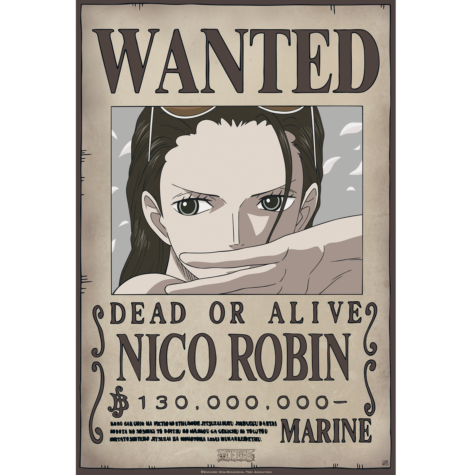 Pack 9 Posters Wanted : Équipage de Luffy - One Piece - secondaire-8