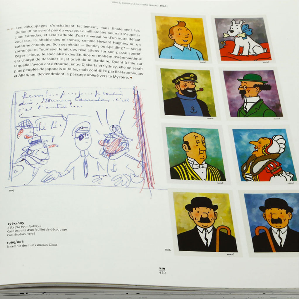 Tintin Chronologie d'une oeuvre T7 (1958-1983) - secondaire-2
