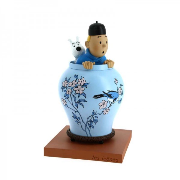 Tintin and Snowy in the vase, Les icônes