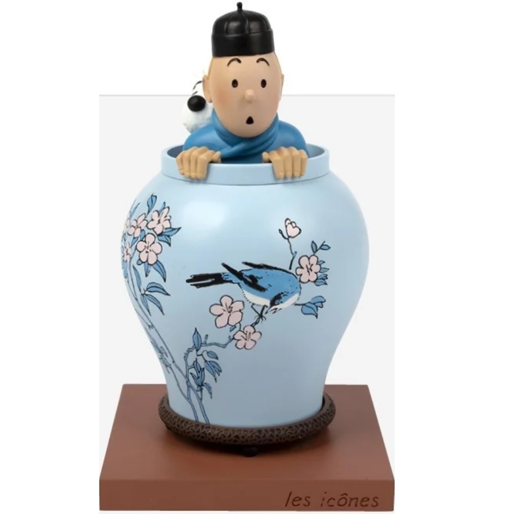 Figurine Tintin Le Lotus Bleu, La Potiche, Les icônes - secondaire-3