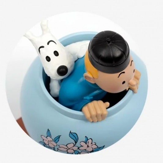 Figurine Tintin Le Lotus Bleu, La Potiche, Les icônes - secondaire-4