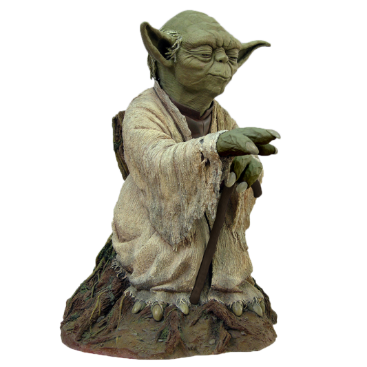 Figurine Yoda Using the Force 53 cm - secondaire-1