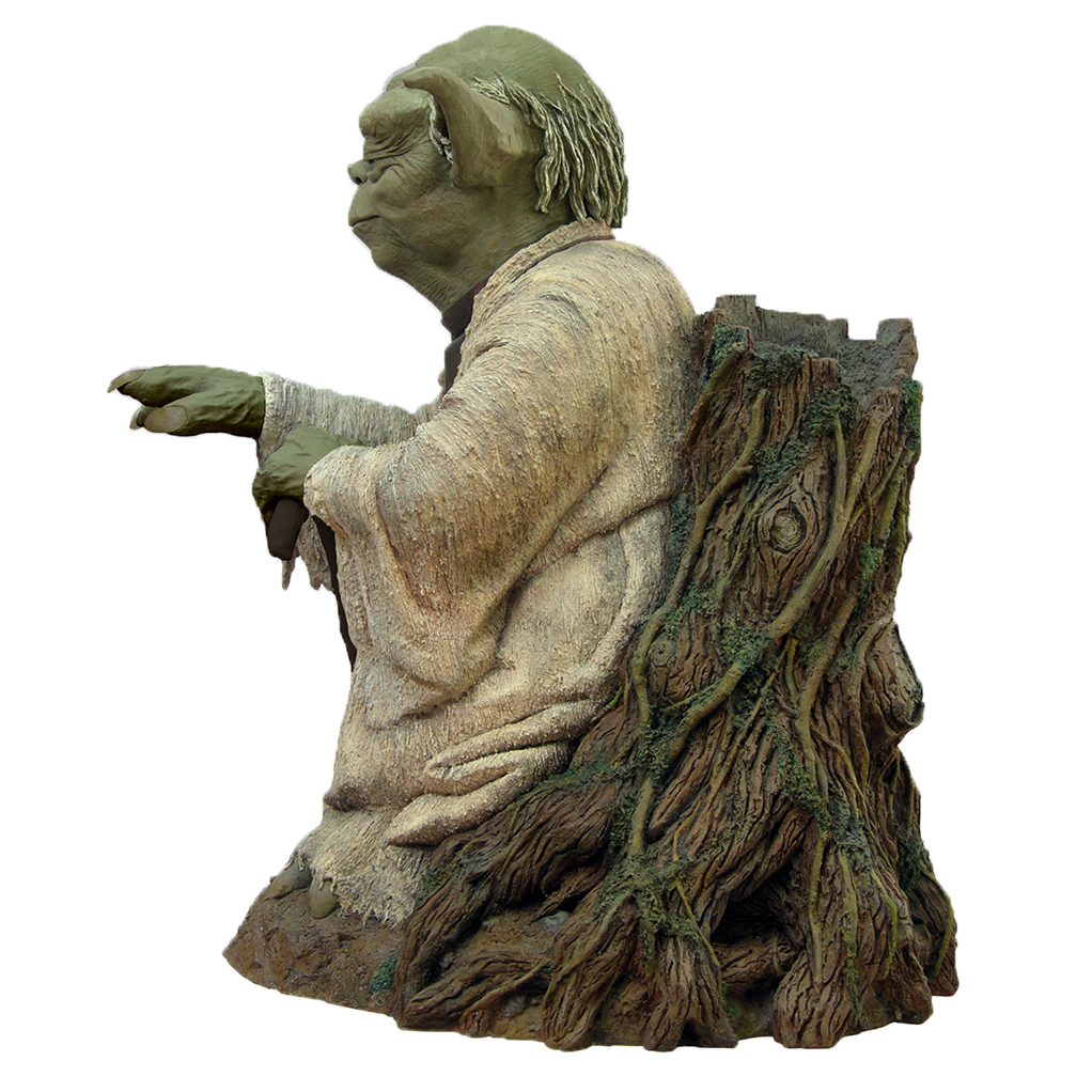 Figurine Yoda Using the Force 53 cm - secondaire-4