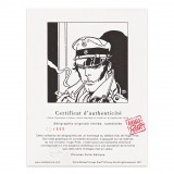 Serigraph Corto Maltese - Cigarette