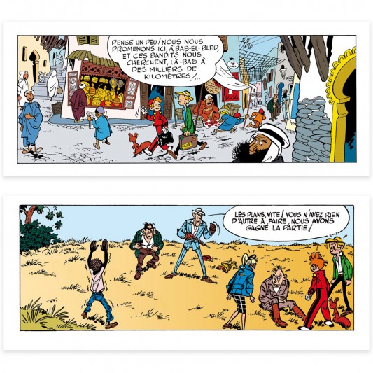 Portfolio - La corne du Rhinocéros - Spirou et Fantasio - secondaire-1