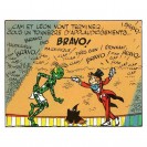 Figurine - Cam et Léon - Spirou et Fantasio - N/B - Les cases de Franquin - secondaire-1