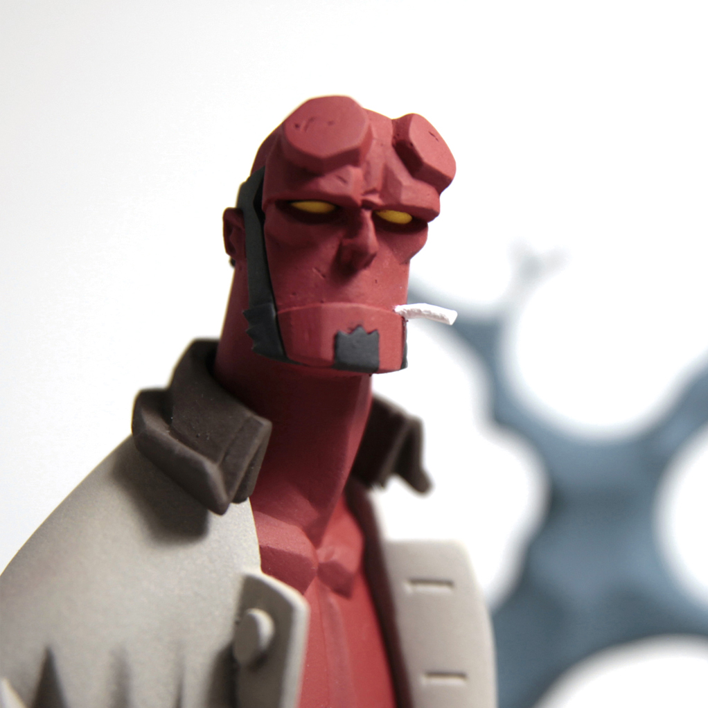 Hellboy par Fariboles, échelle 1/8 - secondaire-2