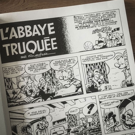 Spirou et Fantasio - L'Abbaye truquée (signé par Fournier) - secondaire-3