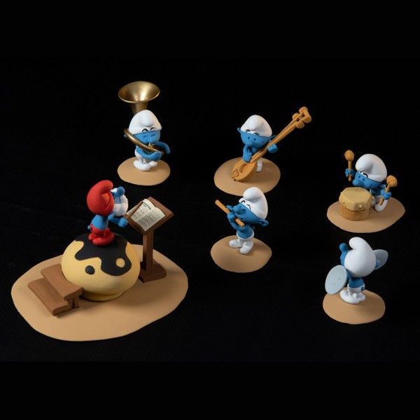 Figurine Fariboles The Smurfs orchestra part 1