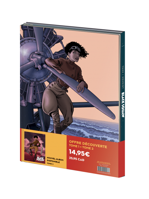 Bipack T2 + T1 (gratuit) Black Squaw - secondaire-1