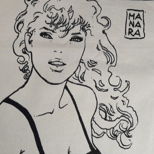 Tote Bag Milo Manara (Blanc) - secondaire-1