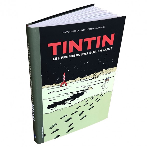 Album Tintin, Les premiers pas sur la Lune (french Edition)