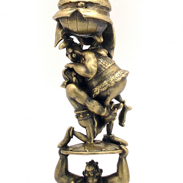 La Colonne Astérix - Figurine Pixi - Version Bronze