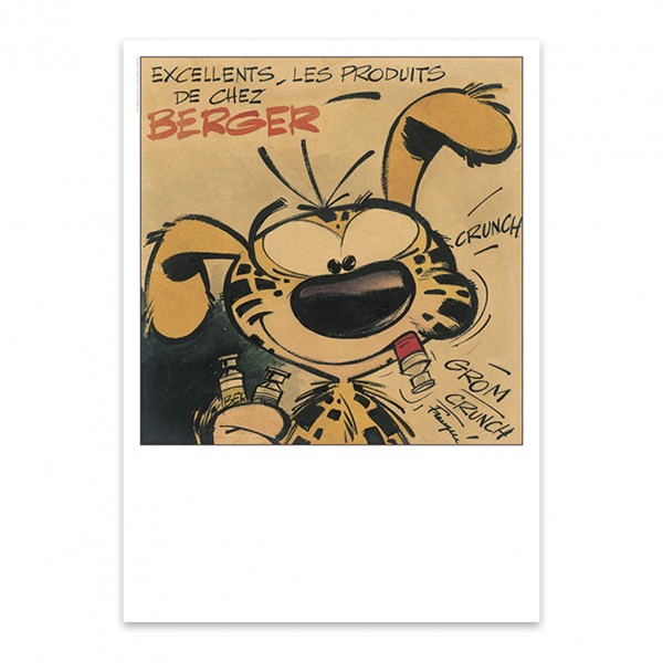 3 posters Le Bon Berger : Spirou, Marsupilami et Gomer Goof