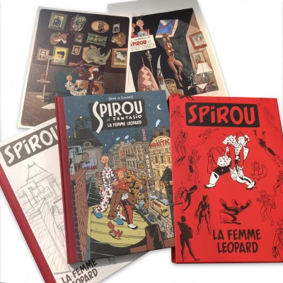 Spirou - La Femme Léopard - Tirage de luxe - version classique - secondaire-1