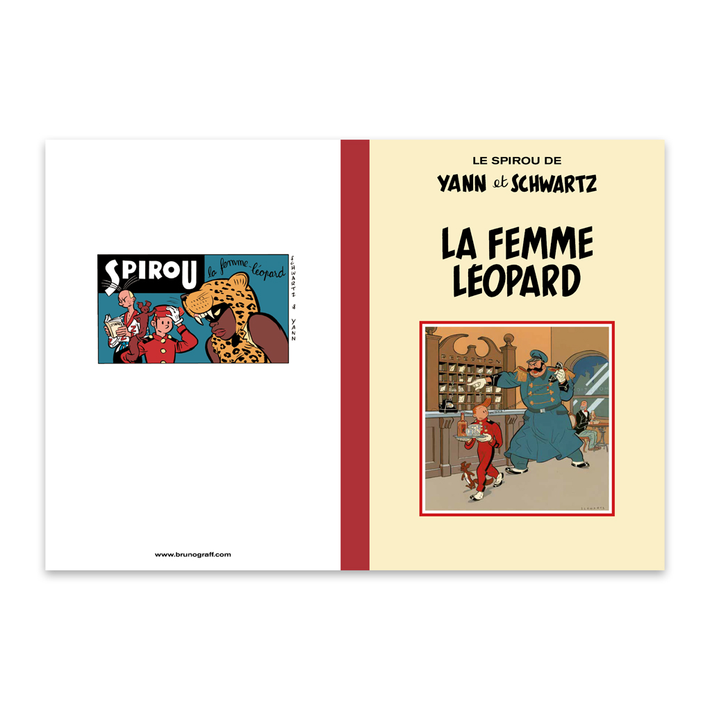 Spirou - La Femme Léopard - Tirage de luxe - version salon - secondaire-2